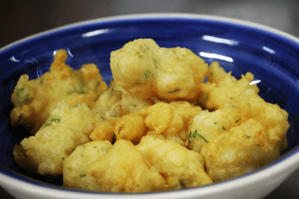 Buñuelos de bacalao