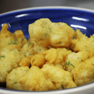 Buñuelos de bacalao